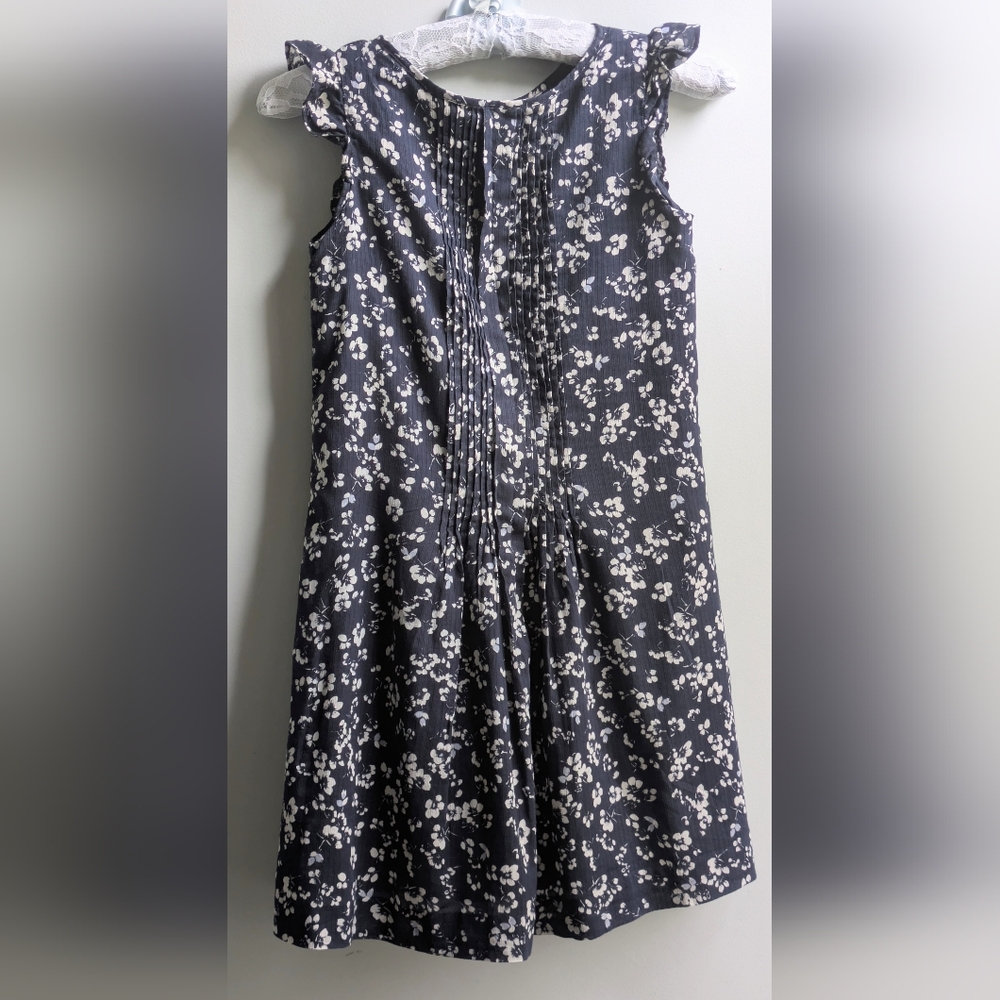 Polo Ralph Lauren Floral Pintucked Ruffle Dress Size Girls 12 - Picture 8 of 10